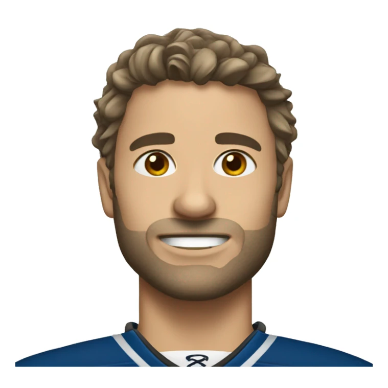 hockey player sticker