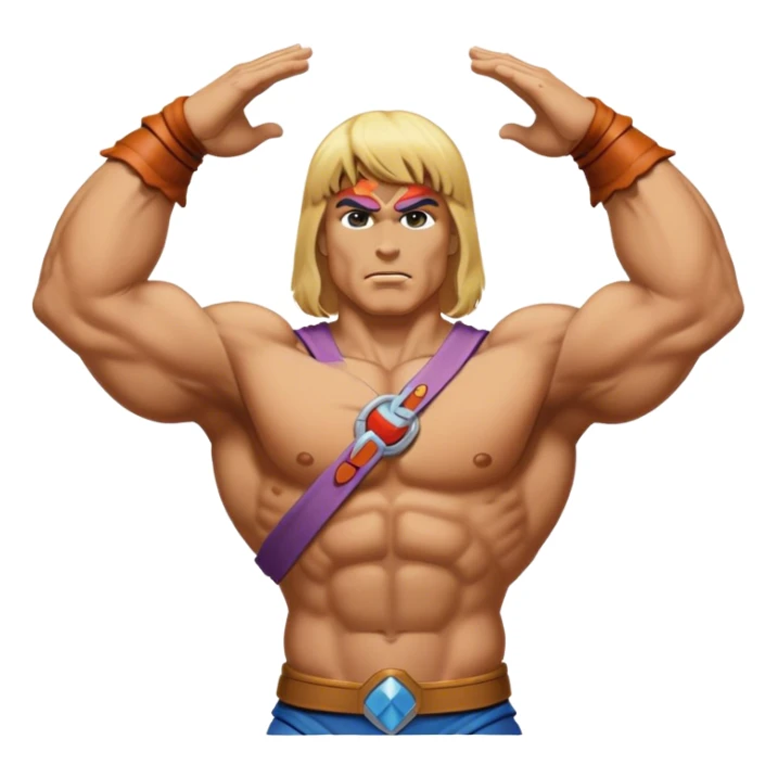 He-man masters of the universe sticker