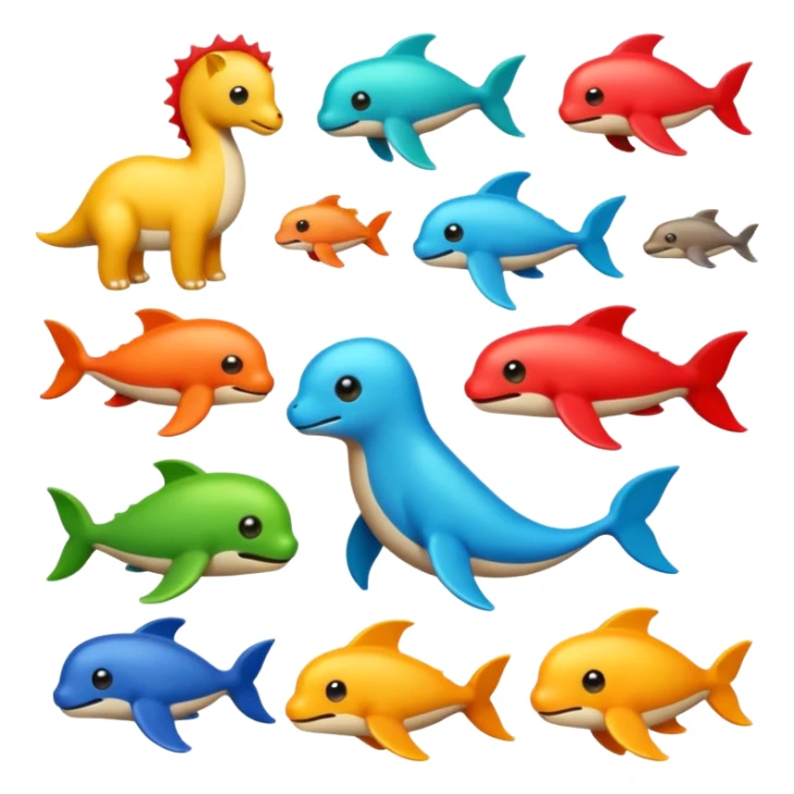 Animali immaginari sticker