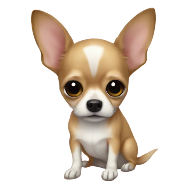 Chihuahua on blanket  sticker