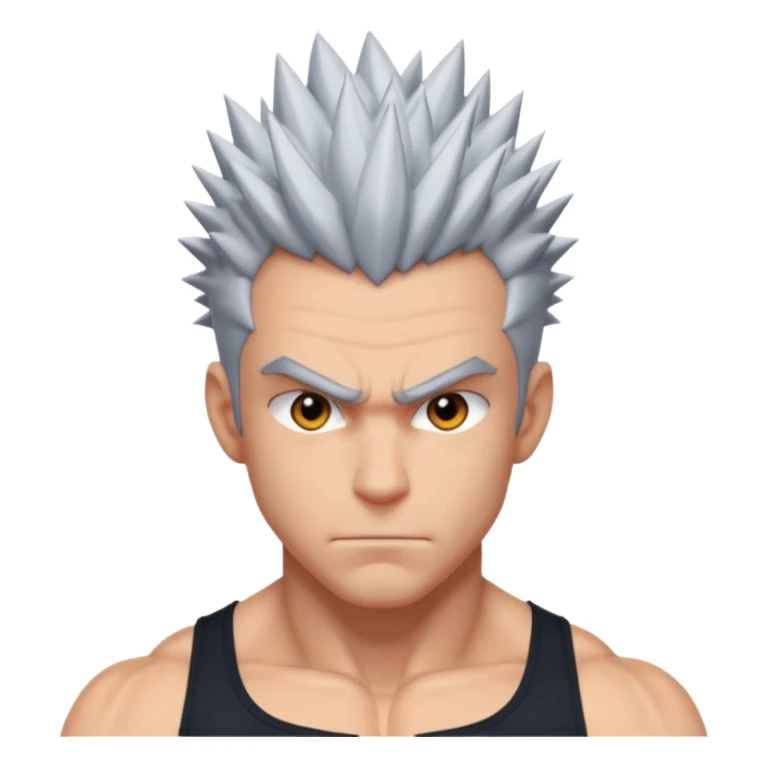 Garou of one punch man sticker