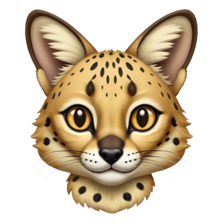 Serval-Genet-Civet-hybrid sticker