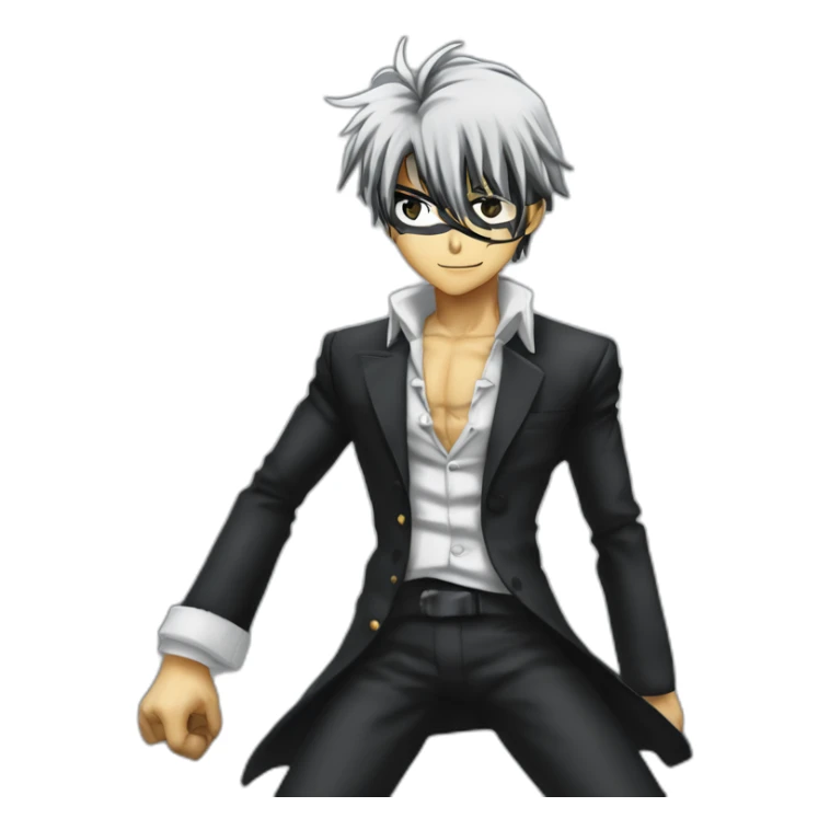 Nicholas D Wolfwood (TriGun ‘98) (Portrait, iOS 17 style) sticker