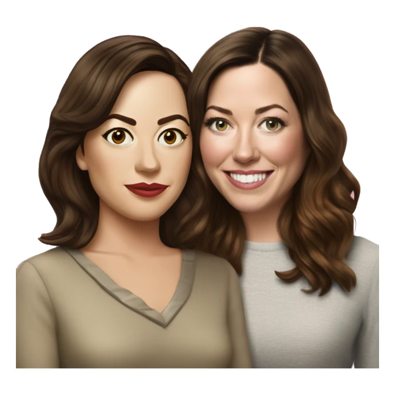Aubrey Plaza and Kathryn Hahn sticker