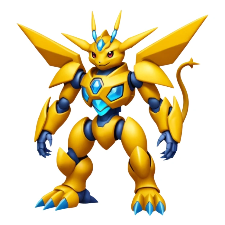  Pokémon-Fakémon-Spectrobes-Digimon-fusion (full body) sticker