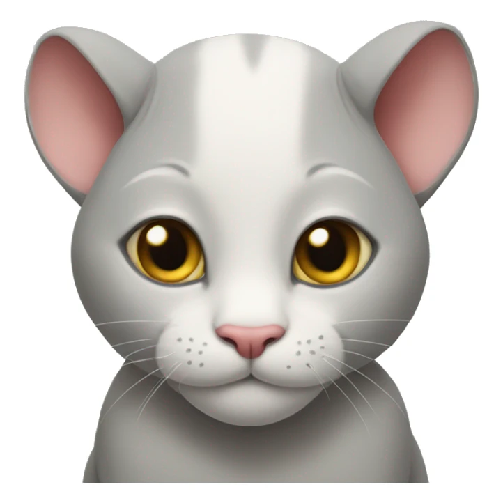 hybrid of cat and elephant sticker