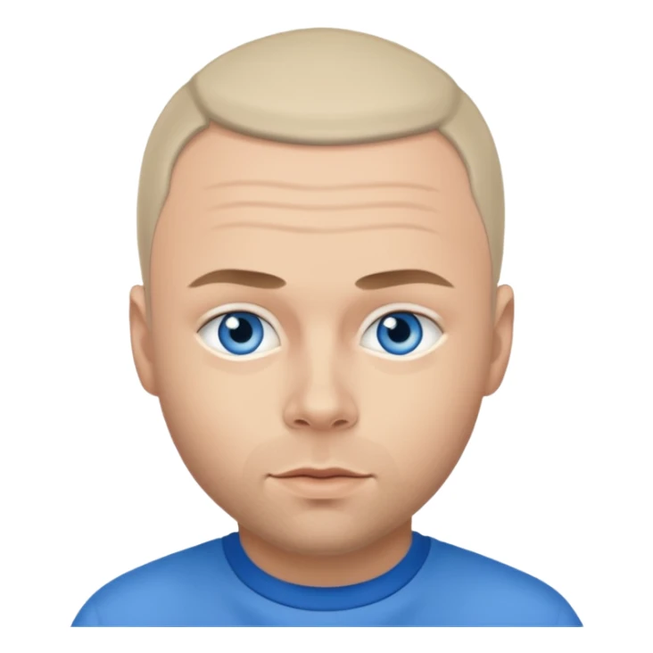 Brian Harvey of east 17 with blue eyes sticker