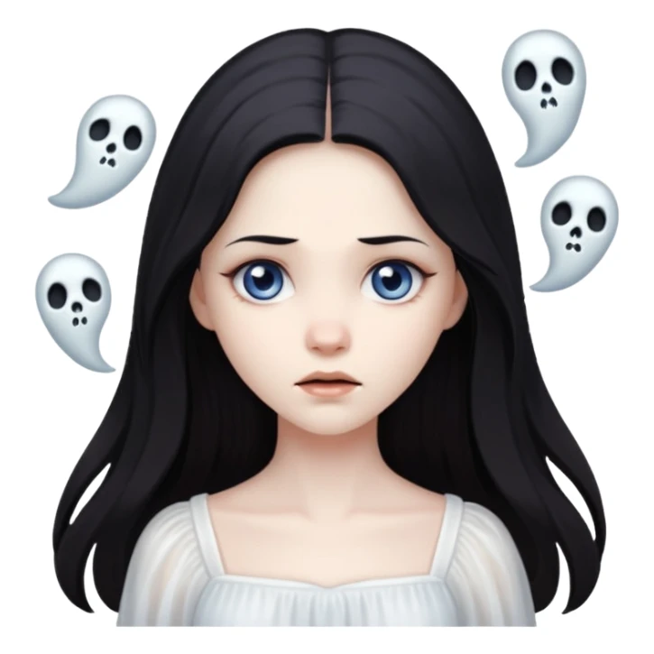 Samara in the ring movie sticker