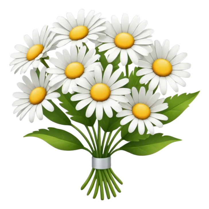 bouquet of daisies sticker