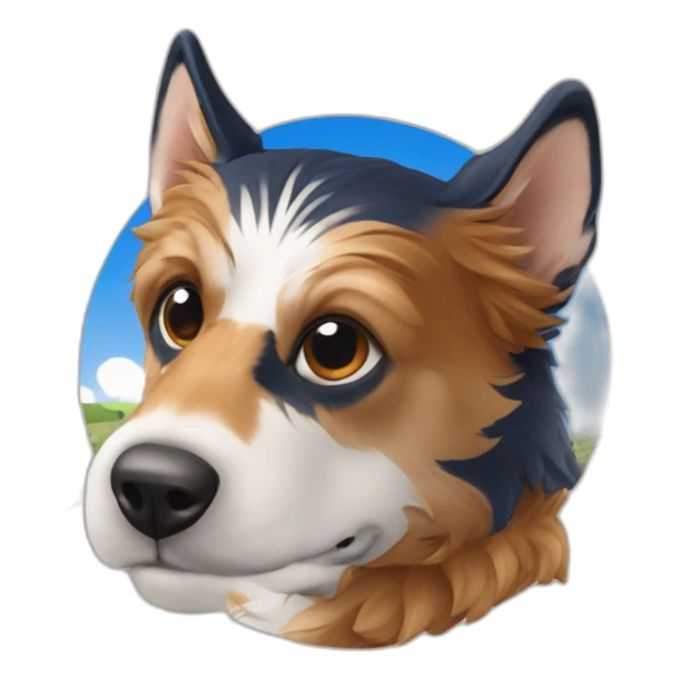 Allier le Bourbonnais logo France sticker