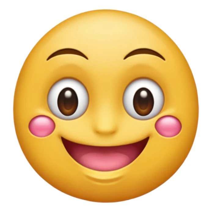 Un emoji coqueta mordiéndose el dedo sticker