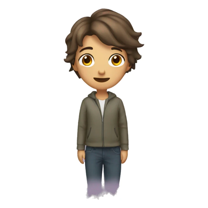 Una persona pidiendo por favor sticker