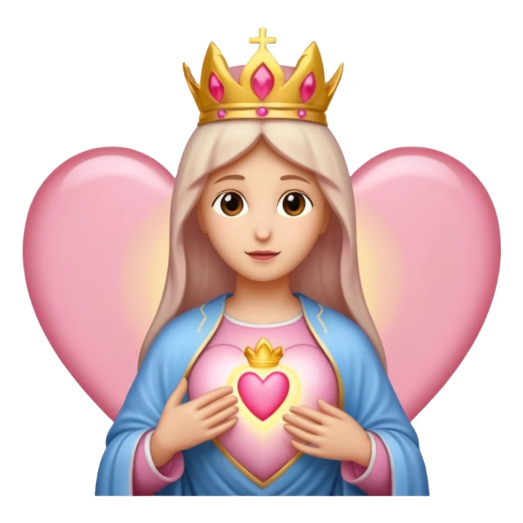 Immaculate heart of Mary sticker