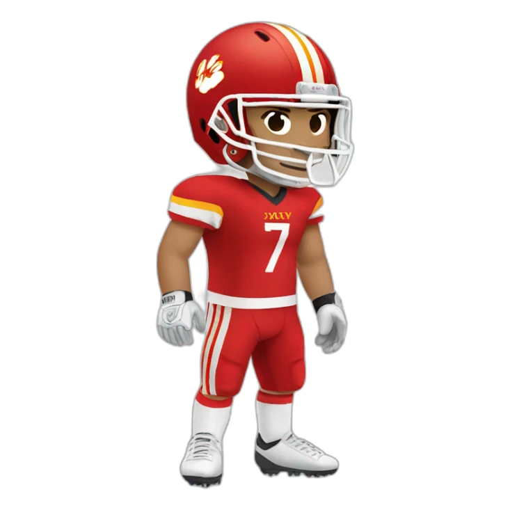 football player from Kyrgyzstan sticker