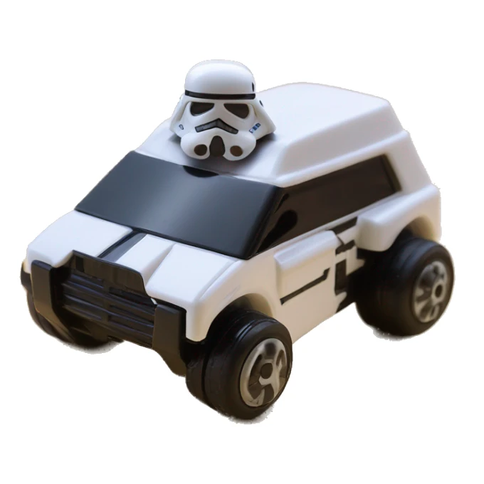 Hot Wheels Star Wars Character Cars 1st Order Executioner 2017 car sticker