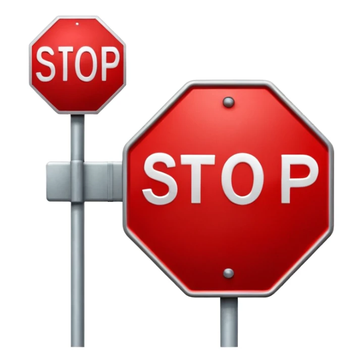 mac os metal mute no sound 🔇 stop sign sticker