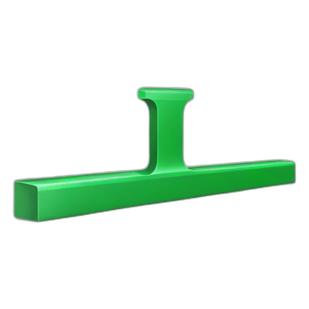 green line on top of grey line sticker