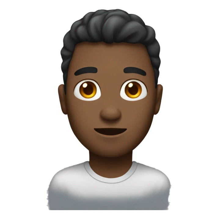 Male with tunnel earings sticker