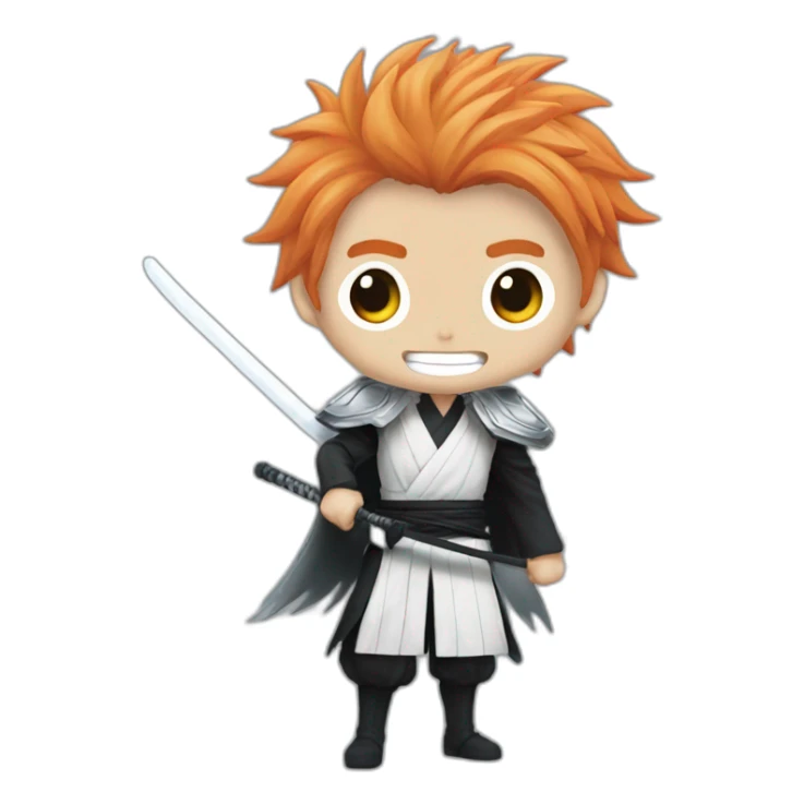 ichigo whit his bankai sticker