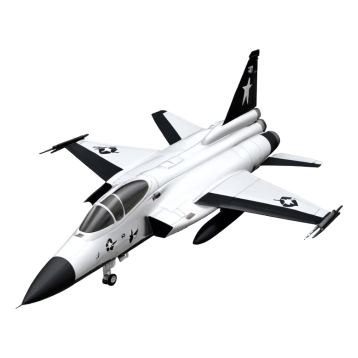 Jet Trainer - T-38 Talon - Northrop Grumman (Model Year: 2021) (Iconic colour: White and black) sticker