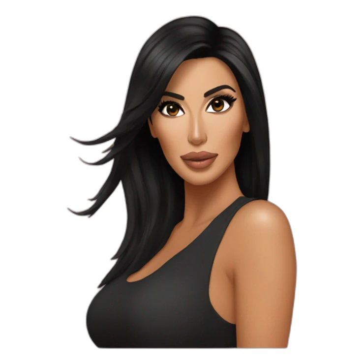 Kim Kardashian one sticker