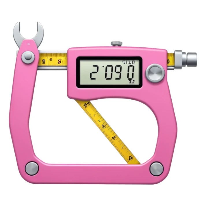 Skinfold caliper (plicometer)
Professional scale
Anthropometric tape
everything in pink  sticker