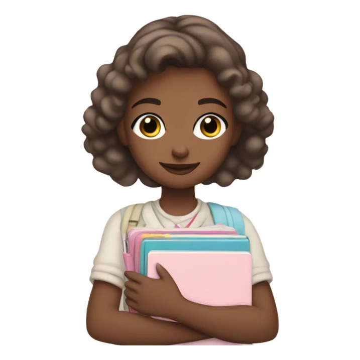 Past el color planner girl sticker