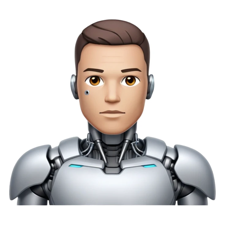 6 software cyborg man made with IrresistibleOffer.ai + Persuasions.Ai + Rank1.com + Panel Rank + Josh King Madrid sticker