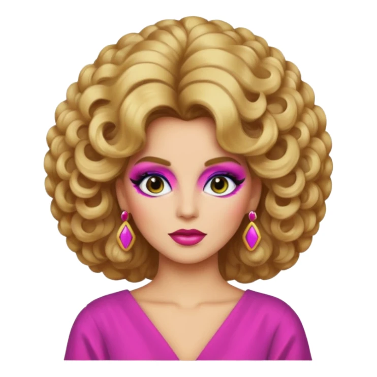 victoria female in 1980's sticker