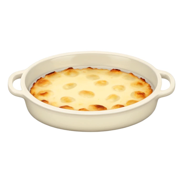 Plat à gratins sans rien à l’intérieur sticker