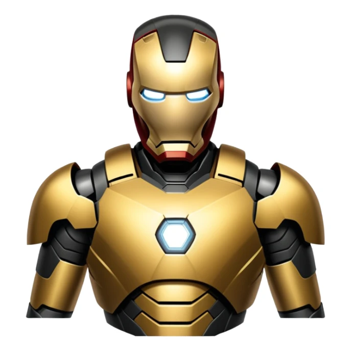 james rhodes black iron man from  from civil war sticker