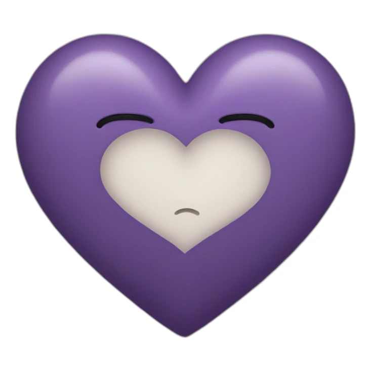 Heart sticker