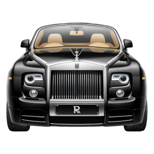 rolls royce noire droptail image to emoji sticker