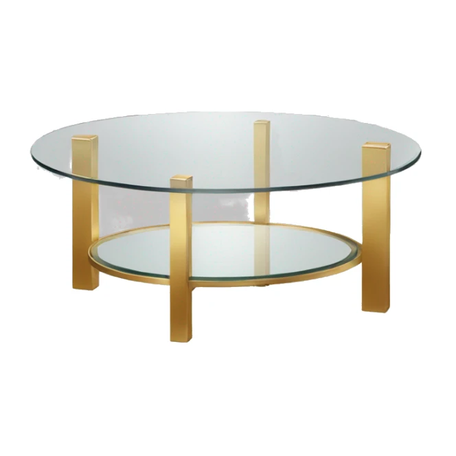 Golden-band-glass-coffee-table sticker