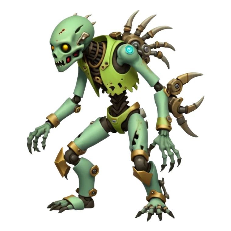 Zombie vernid-protogen-primagen-fusion-hybrid, full body sticker