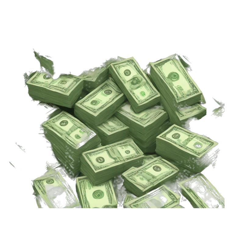 money pile sticker