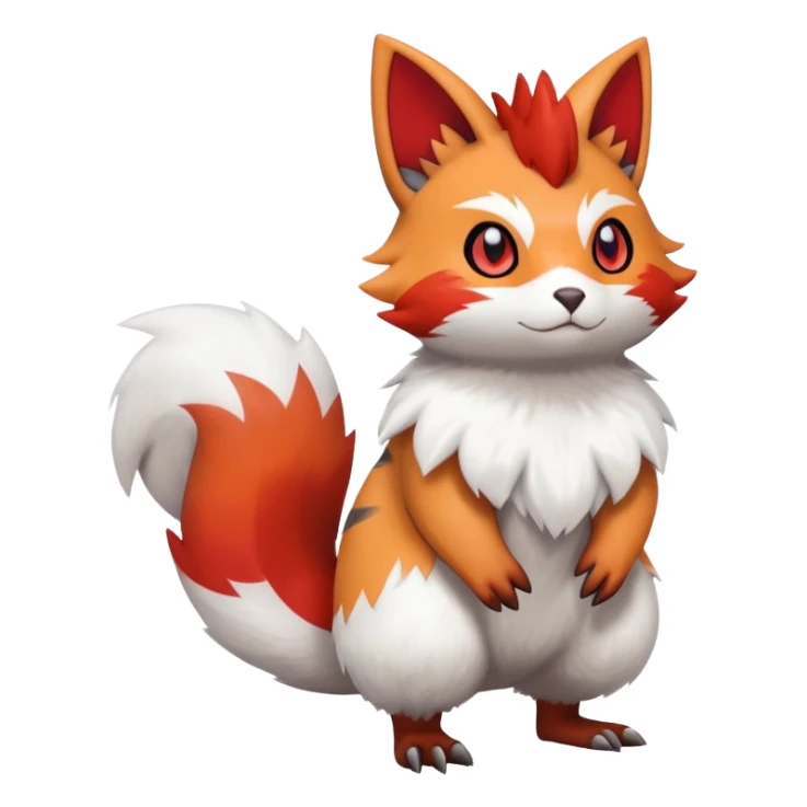 Furret-Litten-Zangoose-Hybrid (Full body) sticker
