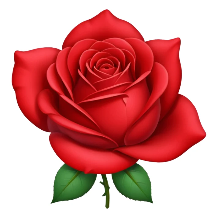 the petal of a rose sticker