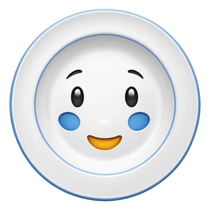 Plat à frangins sans rien à l’intérieur sticker