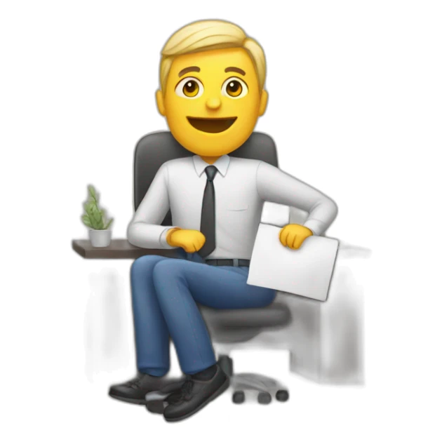 out of office sticker