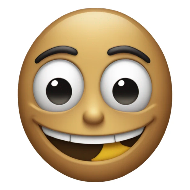 Smirk g ace emoji rubbing hands together in an evil manner  sticker