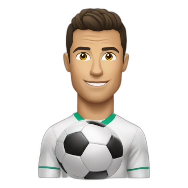 Cristiano Ronaldo doing siuuu sticker