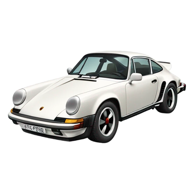 Porsche 911 50 Years Of Turbo sticker