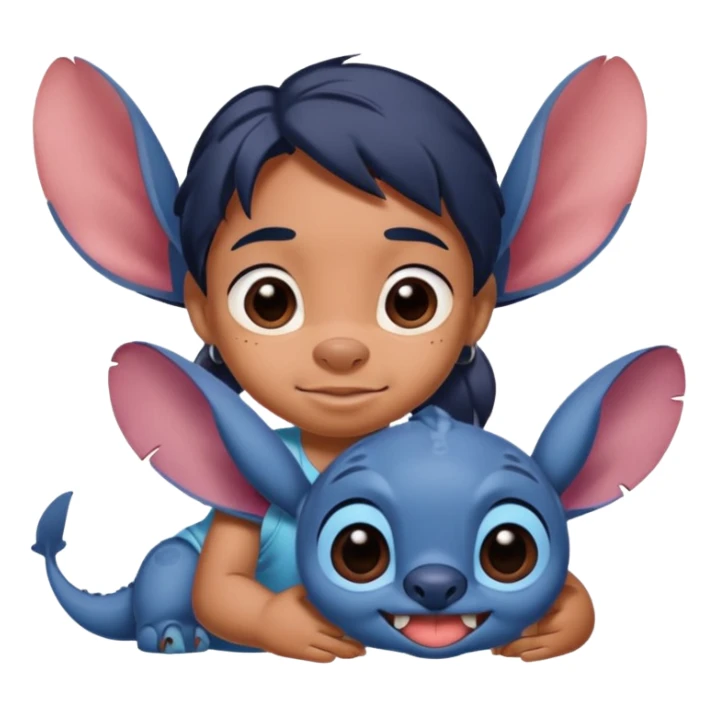 Lilo and stitch make stitch cute cuter make it look relaistic sticker
