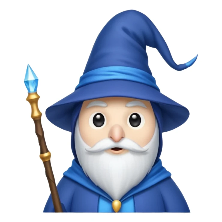 Penguin Wizard sticker