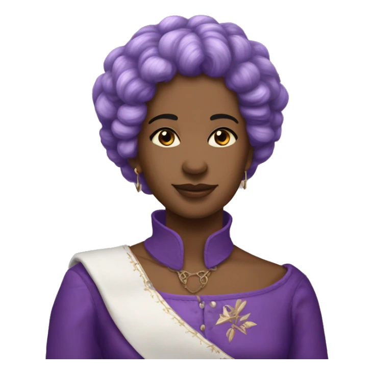 Bouliste clah royale violet avec e croch grossnpiere sticker