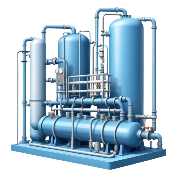 Industrial water treatment  sticker