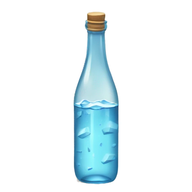 Un emoji de un botellón de agua mineral  sticker