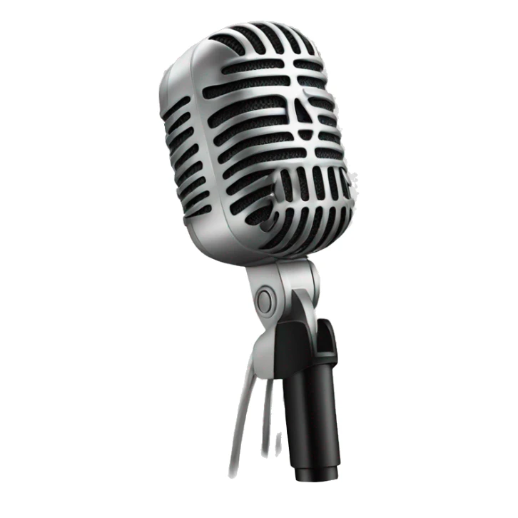 bruning microphone sticker