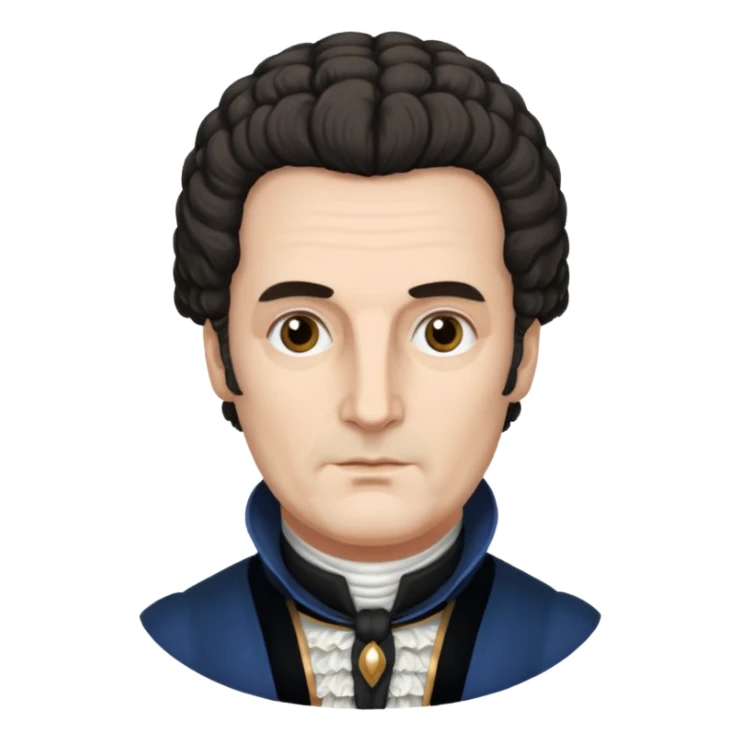 John Byron, grandfather of Lord Byron, born 1723 sticker